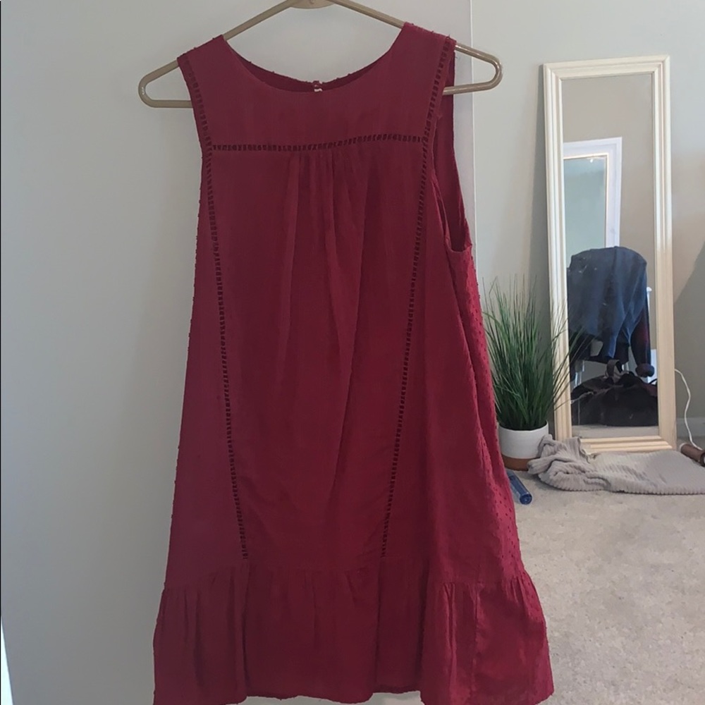 Red Francesca’s dress